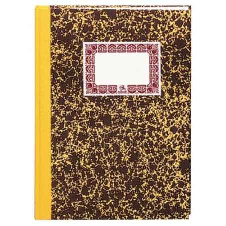 Cuaderno cuentas corrientes cartoné Dohe - Folio natural - 70 g - 100 hojas - Color amarillo