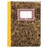 Cuaderno cuentas corrientes cartoné Dohe - Folio natural - 70 g - 100 hojas - Color amarillo