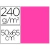 CARTULINA LIDERPAPEL 50X65 CM 240G/M2 FUCSIA PAQUETE DE 25 UNIDADES