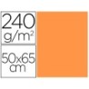 CARTULINA LIDERPAPEL 50X65 CM 240G/M2 NECTARINA PAQUETE DE 25 UNIDADES
