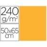 CARTULINA LIDERPAPEL 50X65 CM 240G/M2 ORO PAQUETE DE 25 UNIDADES