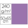 CARTULINA LIDERPAPEL 50X65 CM 240G/M2 PURPURA PAQUETE DE 25 UNIDADES