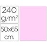 CARTULINA LIDERPAPEL 50X65 CM 240G/M2 ROSA (PACK INDIVISIBLE 5 UDS)
