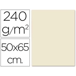CARTULINA LIDERPAPEL 50X65 CM 240G/M2 SEPIA (PACK INDIVISIBLE 5 UDS)