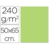 CARTULINA LIDERPAPEL 50X65 CM 240G/M2 VERDE HIERBA (PACK INDIVISIBLE 5 UDS)