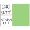 CARTULINA LIDERPAPEL 50X65 CM 240G/M2 VERDE HIERBA PAQUETE DE 25 UNIDADES
