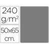 CARTULINA LIDERPAPEL 50X65 CM GRIS 240 GR UNIDAD (PACK INDIVISIBLE 5 UDS)