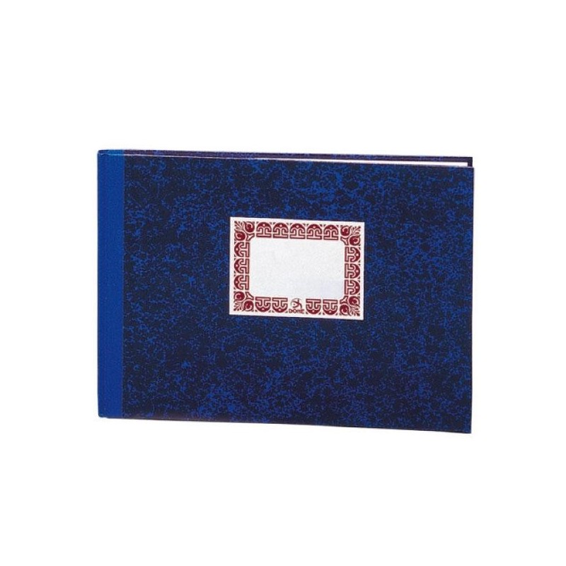 Cuaderno cartoné Dohe - Folio apaisado - Horizontal - 70 g - 100 hojas - Color azul Cuaderno cartoné Dohe - Folio apaisado - Horizontal - 70 g - 100 hojas - Color azul