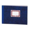 Cuaderno cartoné Dohe - Folio apaisado - Horizontal - 70 g - 100 hojas - Color azul
