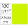 CARTULINA LIDERPAPEL 50X65 CM VERDE PISTACHO 180 GR -UNIDAD (PACK INDIVISIBLE 5 UDS)