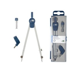 COMPAS LIDERPAPEL ARTICULADO -CON ADAPTADOR UNIVERSAL