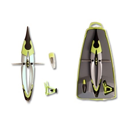 COMPAS LIDERPAPEL ONE CON BIGOTERA ADAPTADOR UNIVERSAL YMINAS COLORES SURTIDOS