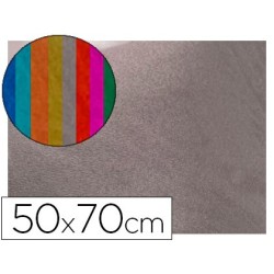 GOMA EVA LIDERPAPEL 50X70 CM ESPESOR 2 MM METALIZADA PLATA