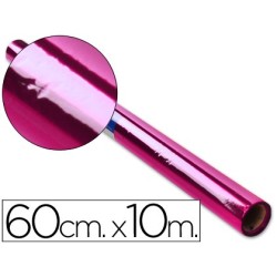 PAPEL CELOFAN LIDERPAPEL ROLLO ROSA -0,60 X 10 MT