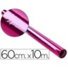 PAPEL CELOFAN LIDERPAPEL ROLLO ROSA -0,60 X 10 MT