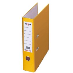 Archivador de palanca Dequa - Con rado - Folio - Lomo 70 mm - Color amarillo