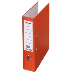 Archivador de palanca Dequa - Con rado - Folio - Lomo 70 mm - Color naranja