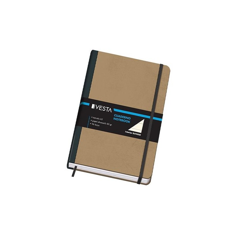 Cuaderno Dohe Vesta Nature - Cosido - A5 - Horizontal - 192 hojas - 80 g