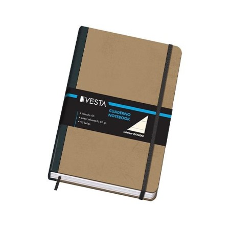 Cuaderno Dohe Vesta Nature - Cosido - A5 - Horizontal - 192 hojas - 80 g