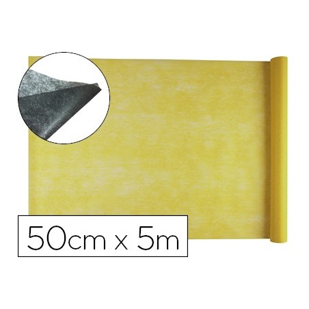 TEJIDO SIN TEJER LIDERPAPEL TERILENO 25 G/M2 ROLLO DE 5 MT AMARILLO