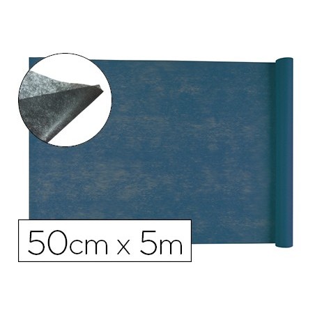 TEJIDO SIN TEJER LIDERPAPEL TERILENO 25 G/M2 ROLLO DE 5 MT AZUL MARINO