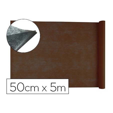 TEJIDO SIN TEJER LIDERPAPEL TERILENO 25 G/M2 ROLLO DE 5 MT MARRON