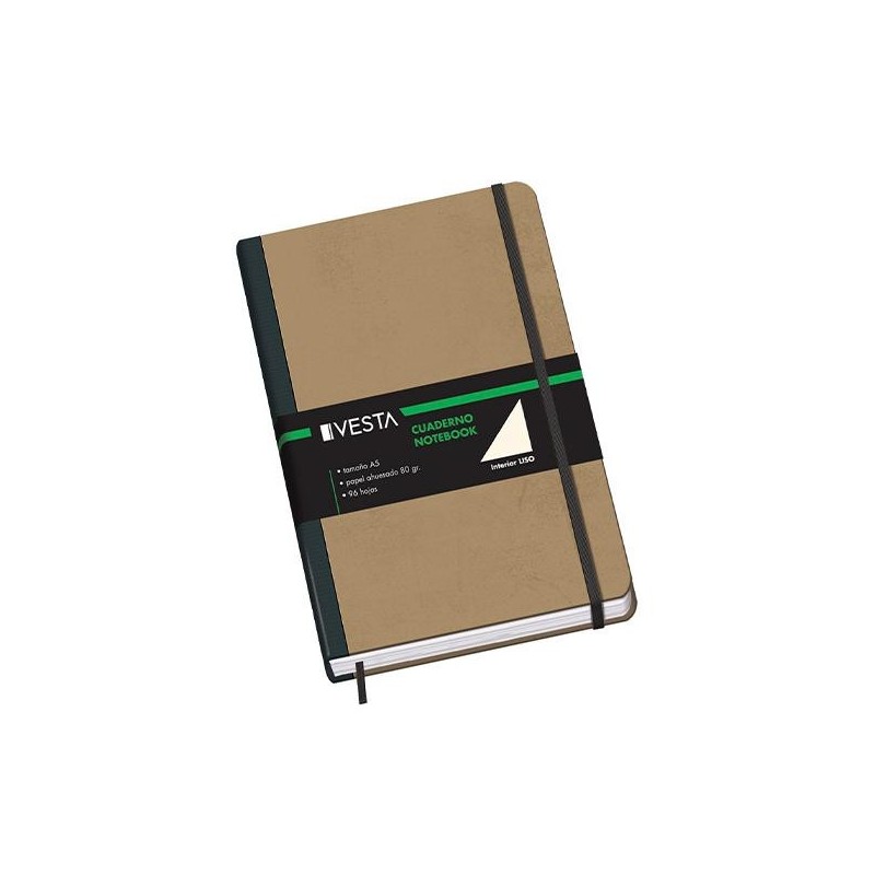 Cuaderno Dohe Vesta Nature - Cosido - A5 - Liso - 192 hojas - 80 g