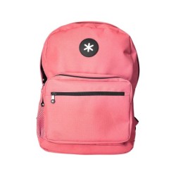 CARTERA ANTARTIK MOCHILA CON ASA Y BOLSILLO FRONTAL CONCREMALLERA COLOR CORAL 320X140X430 MM