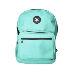 CARTERA ANTARTIK MOCHILA CON ASA Y BOLSILLO FRONTAL CONCREMALLERA COLOR VERDE MENTA 320X140X430 MM