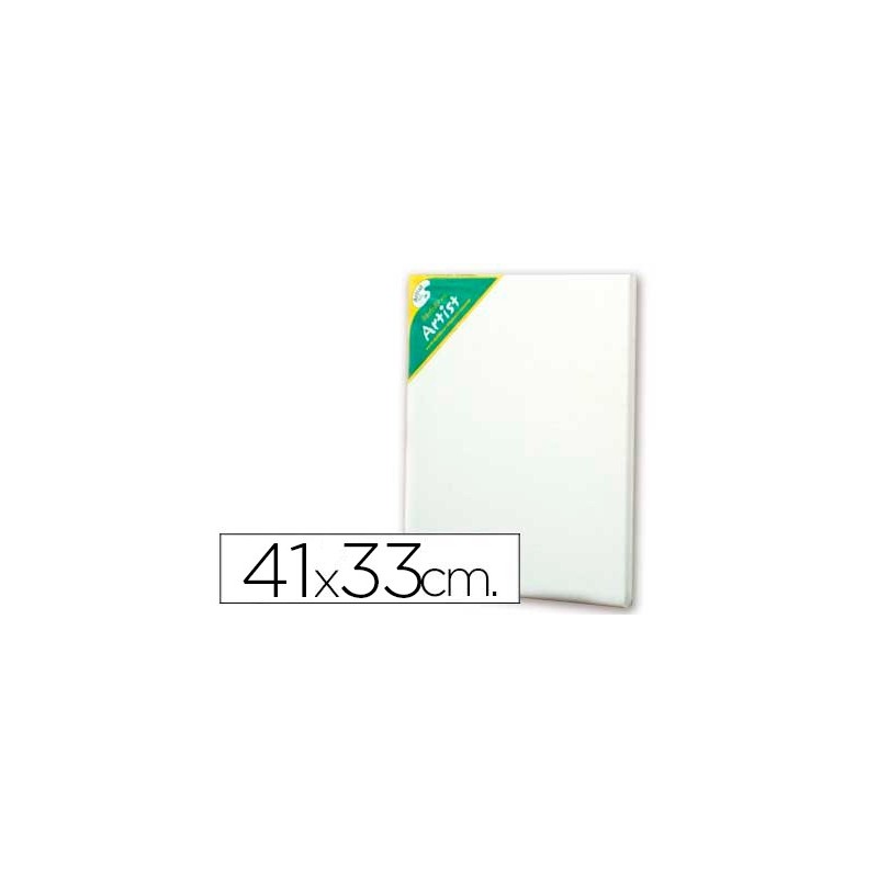 BASTIDOR ARTIST 6F LIENZO GRAPADO TRASERO ALGODON 100% 41X 33 CM