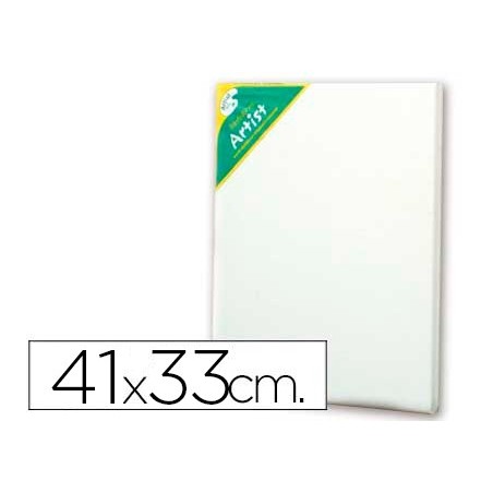 BASTIDOR ARTIST 6F LIENZO GRAPADO TRASERO ALGODON 100% 41X 33 CM