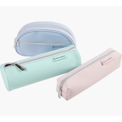 BOLSO ESCOLAR EXACOMPTA AQUAREL GOMA 3 FORMAS COLORES SURTIDOS (PACK INDIVISIBLE 18 UDS)