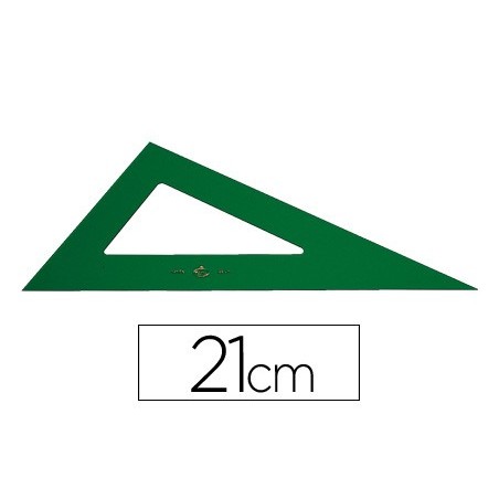 CARTABON FABER 21 CM PLASTICO VERDE