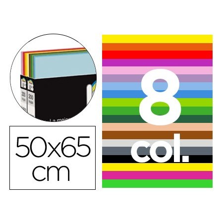 CARTULINA GUARRO 50X65 CONTENIDO "A"- EXPOSITOR SOBREMESA