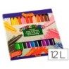 LAPICES CERA JOVICOLOR CAJA DE 12 COLORES