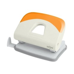 Taladro Dequa - 20 hojas - Punzones 2 x 6 mm - Color naranja