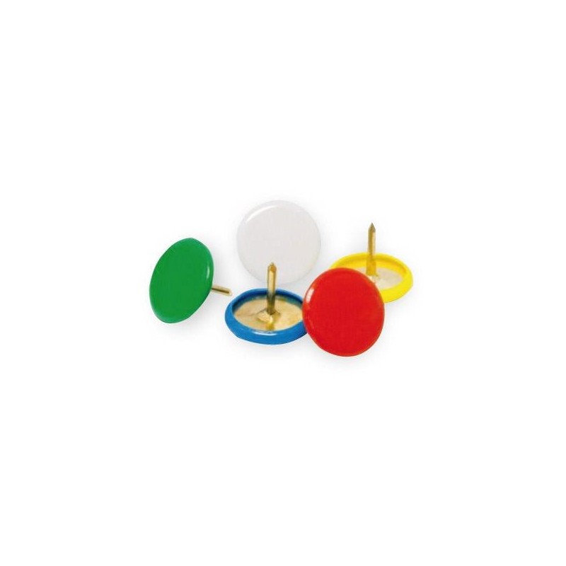 Chinchetas Dohe - Colores surtidos - Caja 100 ud