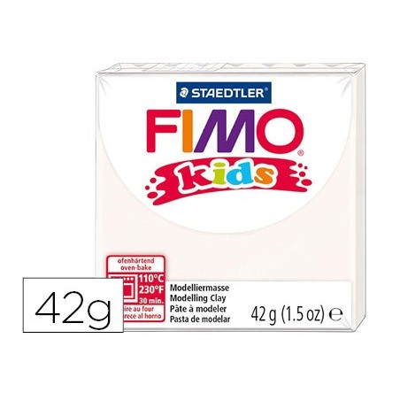 PASTA STAEDTLER FIMO KIDS 42 GR COLOR BLANCO