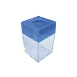 Porta clips Dohe - 42 x 42 x 70 mm - Color azul