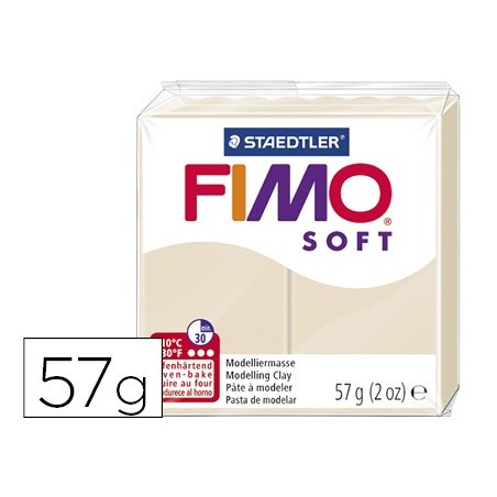 PASTA STAEDTLER FIMO SOFT 57 GR COLOR TIERRA