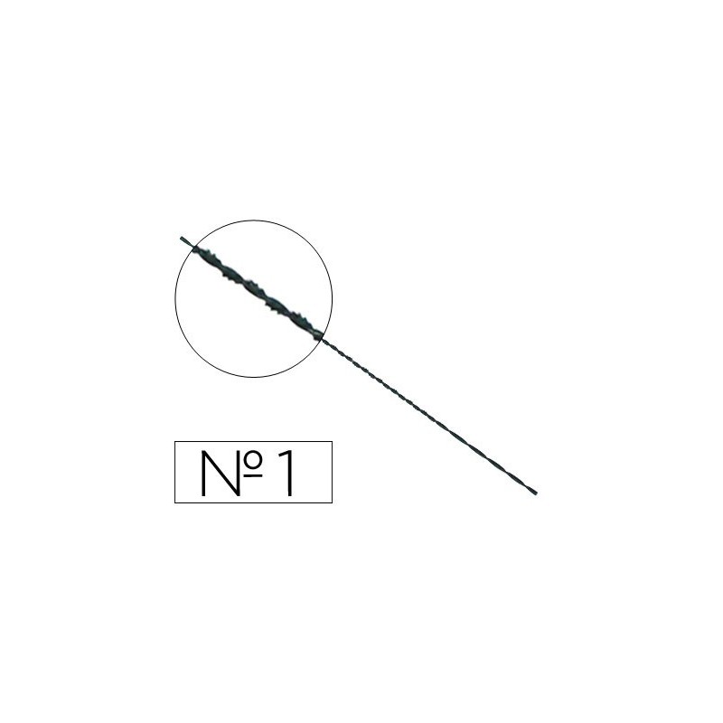 PELOS DE SEGUETA ESPIRAL N 1 CAJA DE 144 UNIDADES