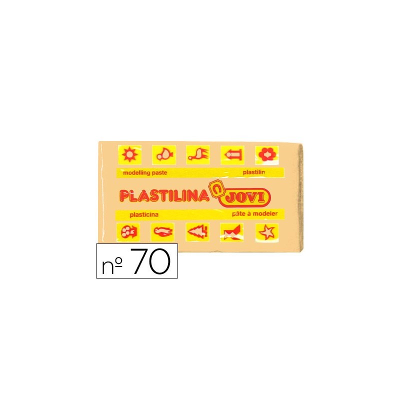 PLASTILINA JOVI 70 CARNE -UNIDAD -TAMAÑO PEQUEÑO