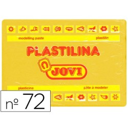 PLASTILINA JOVI 72 AMARILLO OSCURO -UNIDAD -TAMAÑO GRANDE
