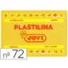 PLASTILINA JOVI 72 AMARILLO OSCURO -UNIDAD -TAMAÑO GRANDE