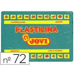 PLASTILINA JOVI 72 VERDE OSCURO -UNIDAD -TAMAÑO GRANDE