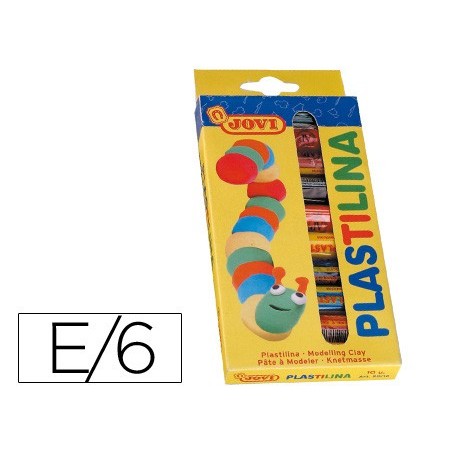 PLASTILINA JOVI -ESTUCHE DE 10 BARRAS
