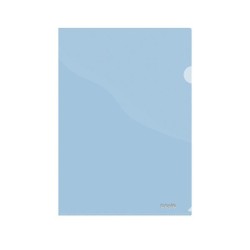 Dosier uñero Dohe Premium - PP - 180 micras - A4 - Color azul - Pack 8 ud