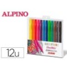 ROTULADOR ALPINO DUAL ARTIST COLOR EXPERIENCE ESTUCHE DE 12 UNIDADES COLORES
