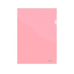 Dosier uñero Dohe Premium - PP - 180 micras - A4 - Color rojo - Pack 8 ud