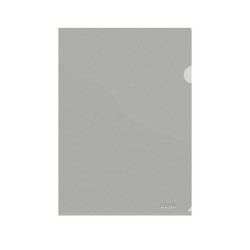 Dosier uñero Dohe Premium - PP - 180 micras - A4 - Color gris - Pack 8 ud